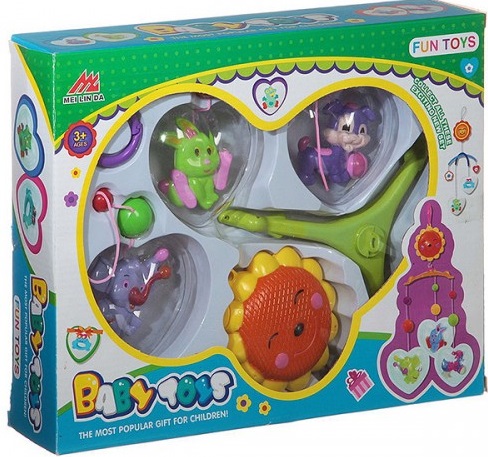 Погремушка-карусель для кроватки Н33824