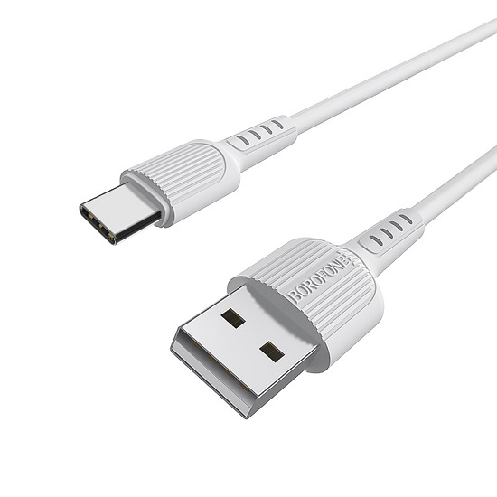 Кабель USB <--> Type-C  1.0м BOROFONE BX16 Easy, белый