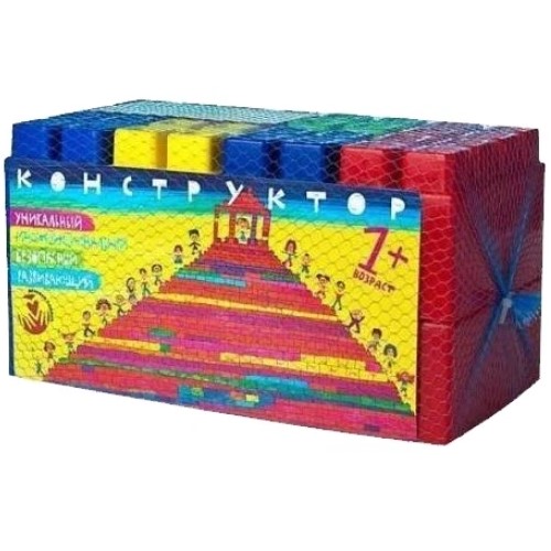 Конструктор "Мультистрой-12" (в сетке, 12 дет.) 9216