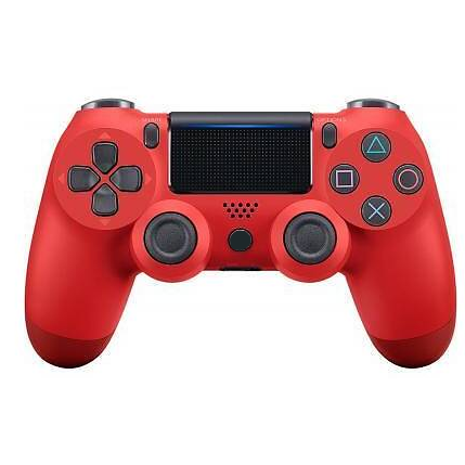 Геймпад БП для SONY PS4 Dual Shock Crystal Red (не оригинал)