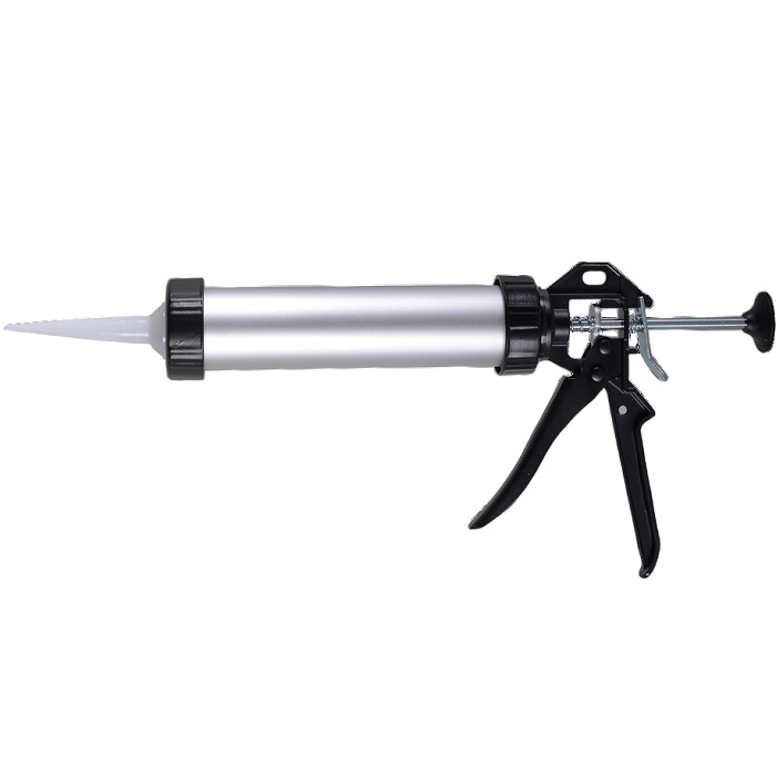 Пистолет для герметика алюминиевый закрытый ВИХРЬ 73/3/6/2
