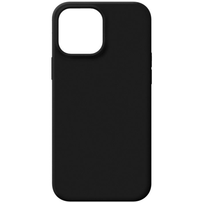 Силиконовый чехол DEPPA Liquid Silicone Case Pro для iPhone 15 PLUS, черный