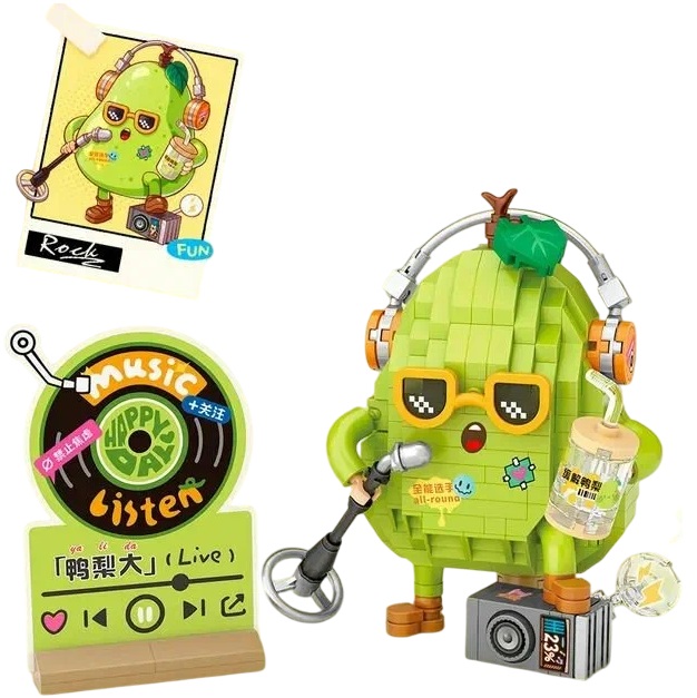 Конструктор LOZ 8848_MK Хип-хоп Груша