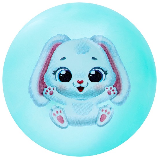 Мяч детский ZABIAKA «Зайчонок», d=22 см, МИКС