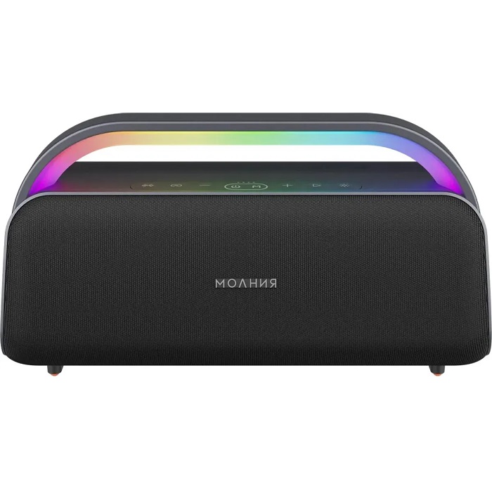 Колонка портативная Ural Молния Кварк черный/серый