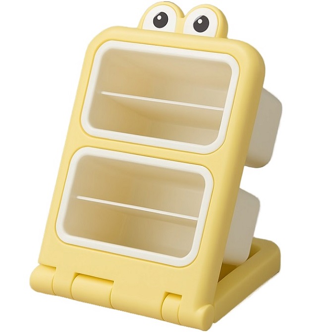 Органайзер настольный «Interesting eyes», yellow (20,5*14,2*17 см)