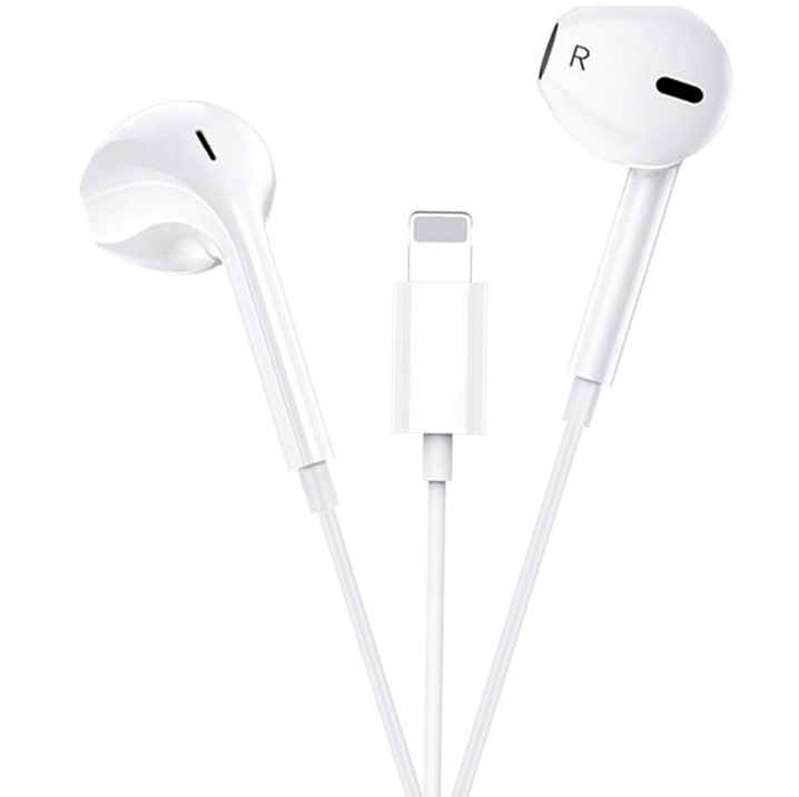 Наушники Jokade JD039 белые Lightning