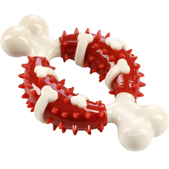 Игрушка для собак "Кость" Пижон Premium, 12,5 см, TPR+нейлон 9131723