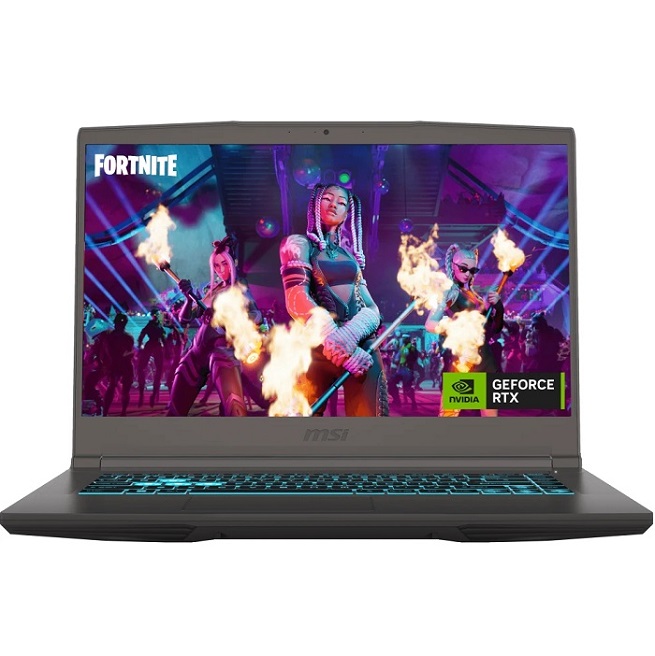 Ноутбук игровой 15.6" MSI Thin 15 B12UCX-3061XRU (Intel Core i7-12650H/ 16Gb/ SSD 512Gb/ RTX 2050 4Gb/ DOS) (9S7-16R831-3061), серый космос