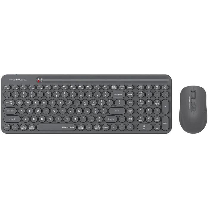 Клавиатура+мышь БП A4TECH Fstyler FG3300 Air2, серый