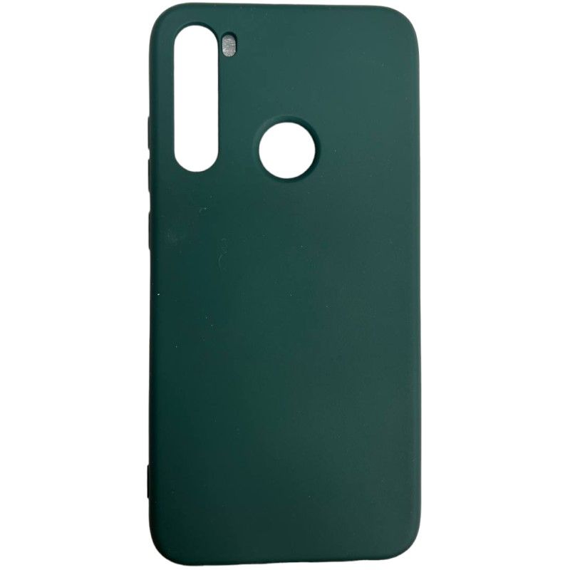 Задняя накладка ZIBELINO Soft Case для Xiaomi Redmi Note 8 (темно-зеленый)