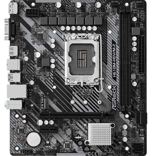 Материнская плата ASROCK H610M-HDV/M.2 R2.0