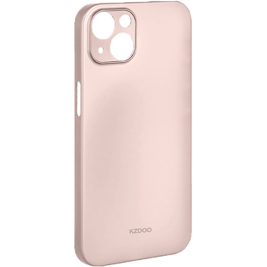 Силиконовый чехол K-DOO для iPhone 13 Mini Air Skin розовый прозрачный
