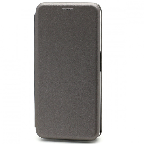 Чехол футляр-книга BF для Realme X3 серебристый