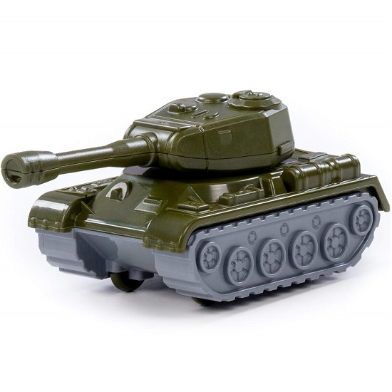 Танк ПОЛЕСЬЕ "Штурм" инерционный тёмно-зелёный 61212