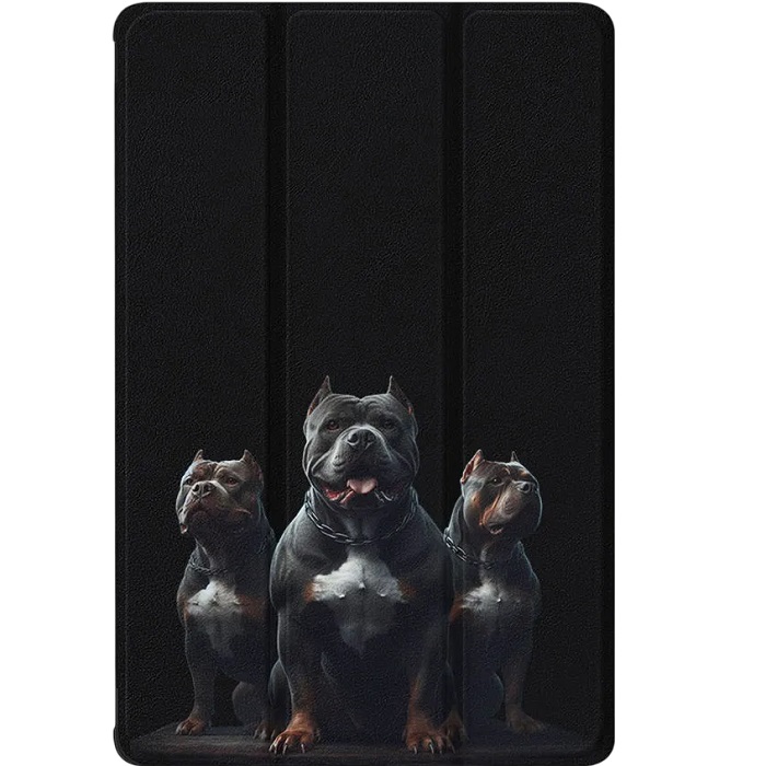 Чехол футляр-книга ZIBELINO для iPad Air 11" 2025 (M3)/Apple iPad Air 2024 11" (M2)/Air 5 2022/Air 4 2020 10.9"  (черный) 1440 ГОРДЕЛИВЫЕ ПИТБУЛИ