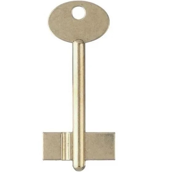 Заготовка ключа Тула-13 70*29,7*11,5 мм. лат., б/п