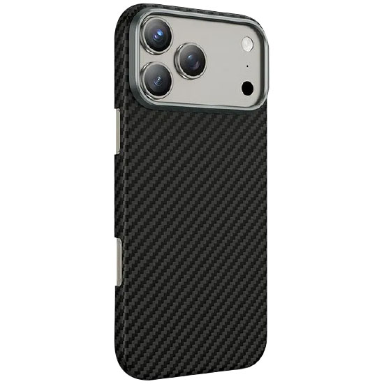 Задняя накладка KEEPHONE KEVILAR SWEDEN MAGSAFE CASE для iPhone 17 PRO MAX (BLACK)