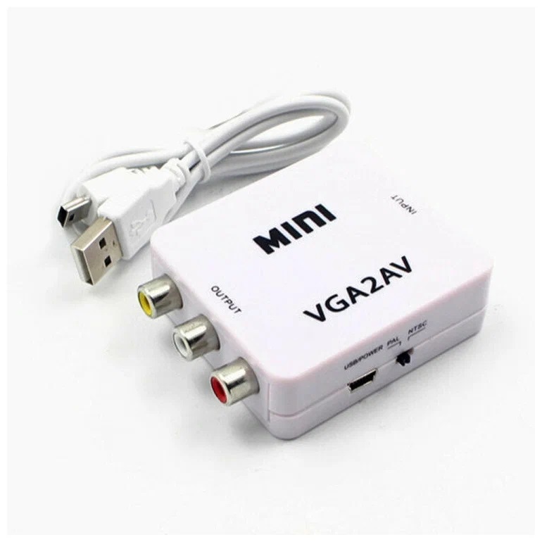 Переходник VGA <--> 3RCA
