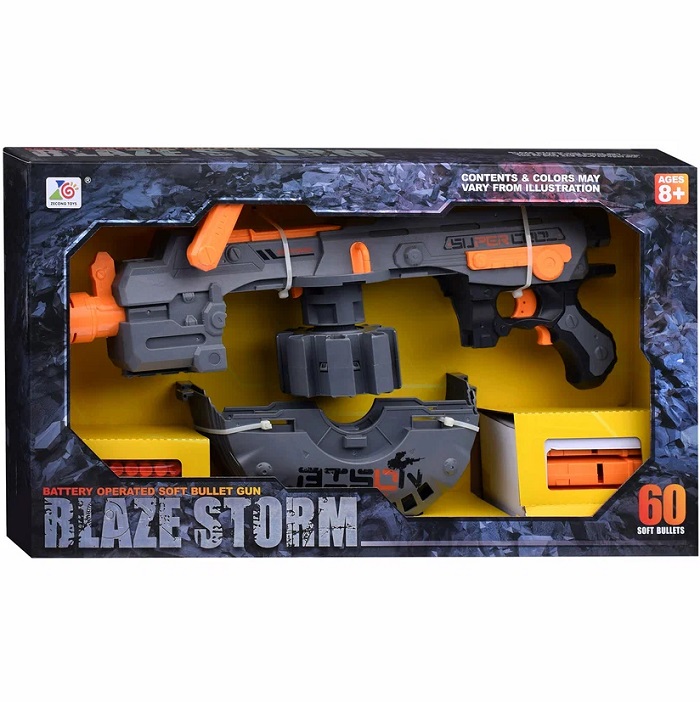 Бластер "Destroyer" с мягкими пулями, в коробке УТМ01459898