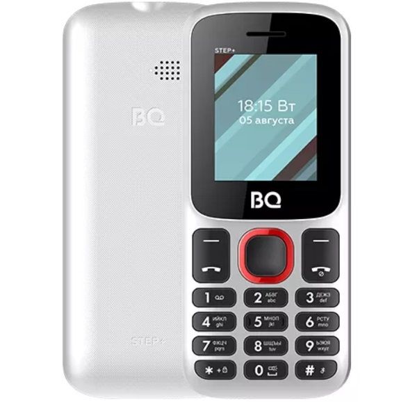 Телефон BQ 1848 Step+ White/Red