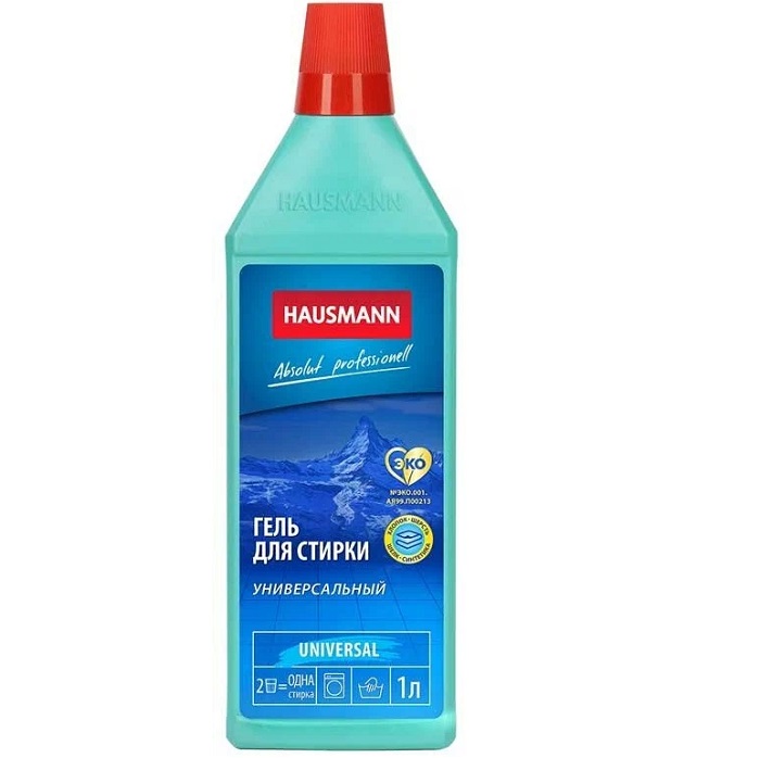 Гель для стирки HAUSMANN HM-CH-02 005, универсальный, 1л