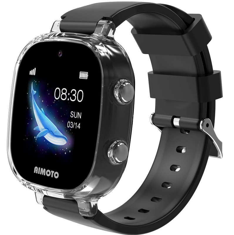 Умные часы AIMOTO Crystal 4G, черный