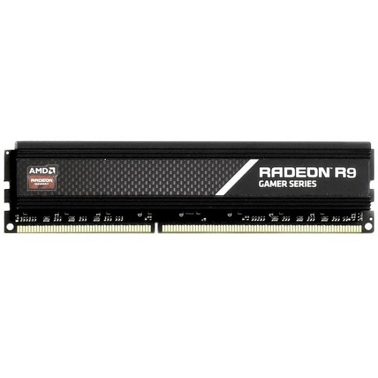 Оперативная память DDR4 8GB AMD Radeon™ 3200 DIMM R9 Gamer Series Black R948G3206U2S-UO Non-ECC, CL16, 1.35V, Bulk
