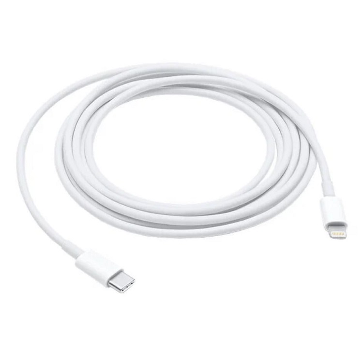 Кабель Lightning <--> Type-C  2.0м NONAME в коробке, белый