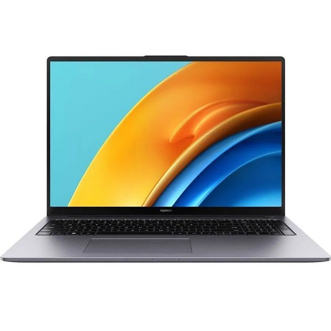 Ноутбук 16" Huawei MateBook D 16 RLEF-X (Core i5 12450H/ 16Gb/ 512Gb SSD/ W11) (53013eus)серый