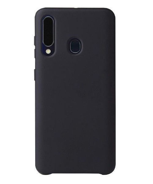 Силиконовый чехол FAISON для SAMSUNG Galaxy A20S, №18, Silicon Case, матовый, чёрный