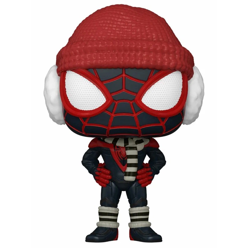 Фигурка Funko POP! Bobble Marvel Games Miles Morales Miles Morales (Winter Suit) (Exc) (1294) 74722