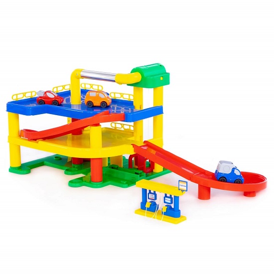 Гараж №1 с автомобилями (в коробке)