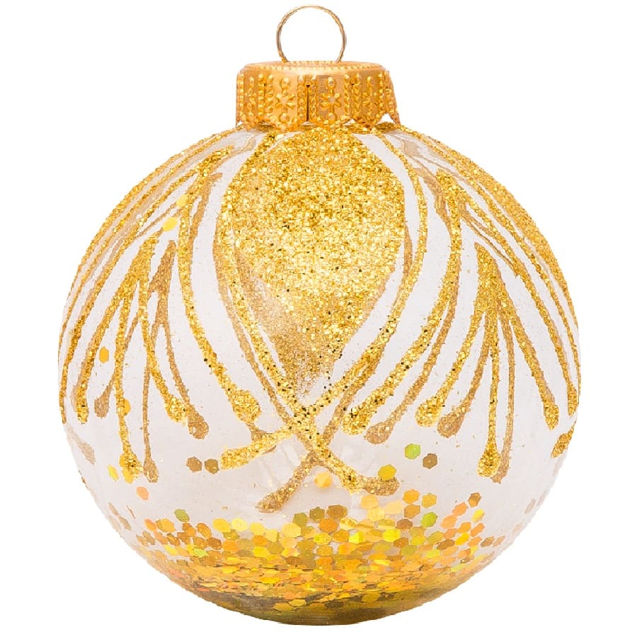 Шар "Графика 51", 80мм, в подарочной упаковке КУ-80-224109