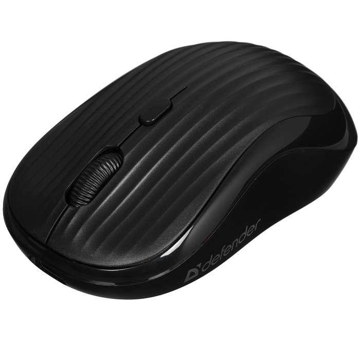 Мышь БП DEFENDER Slot MS-202 черный