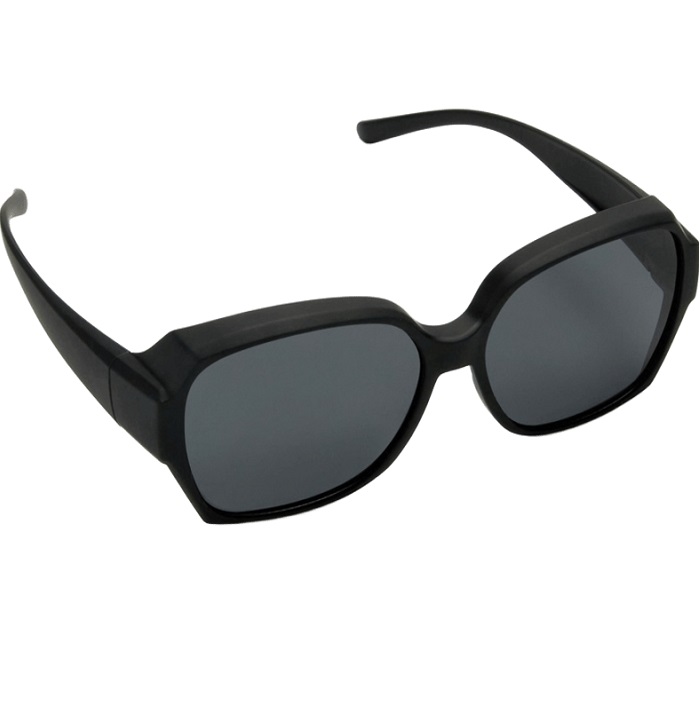 Солнцезащитные очки женские, поляризационные, uv 380, ширина 15.3 см, черные 10799187