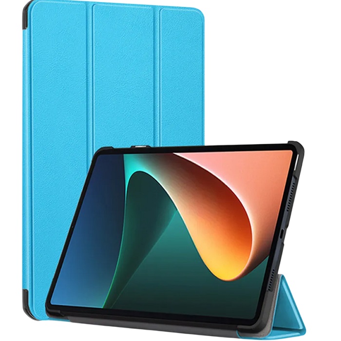 Чехол футляр-книга ZIBELINO для Xiaomi Redmi Pad Pro 2024/Poco Pad 2024 12.1" (голубой)