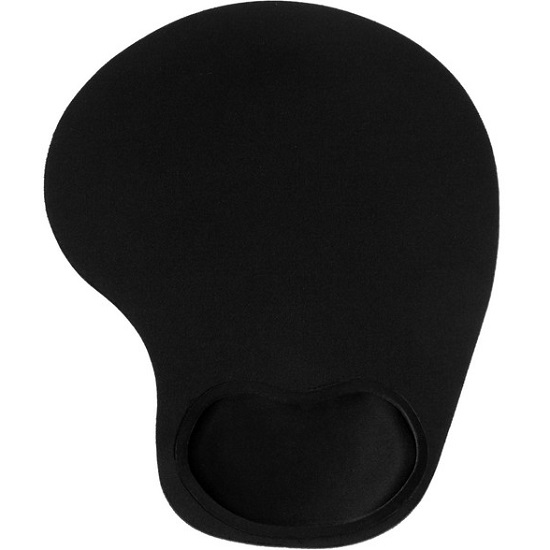 Коврик LuazON, подушка под руку, чёрный   4503534