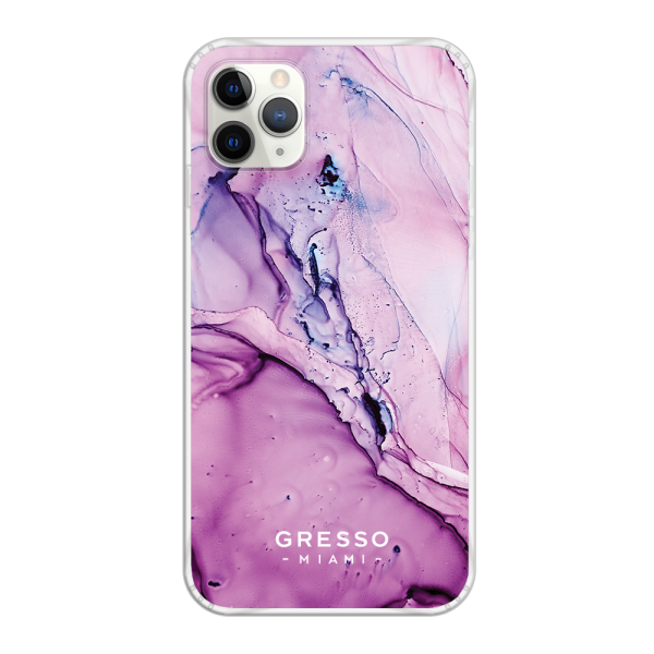 Задняя накладка GRESSO для iPhone 11 Pro Max. Коллекция "Skyfall". Модель "Wisteria".