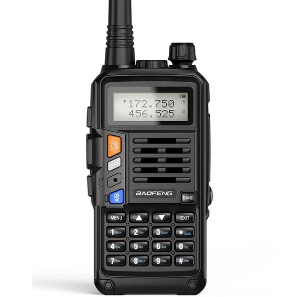 Рация BAOFENG BF-UVS9PLUS (5r8), 128 каналов, радиус действия 12км (евровилкая