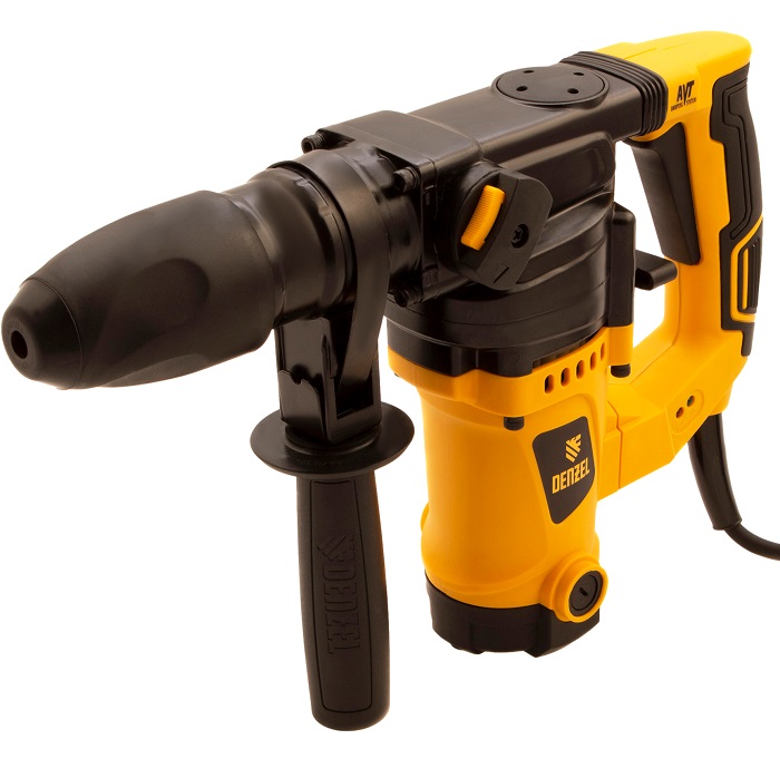 Перфоратор электрический DENZEL RHV-1100-26, SDS-plus, 1100Вт, 4Дж, 3 реж./