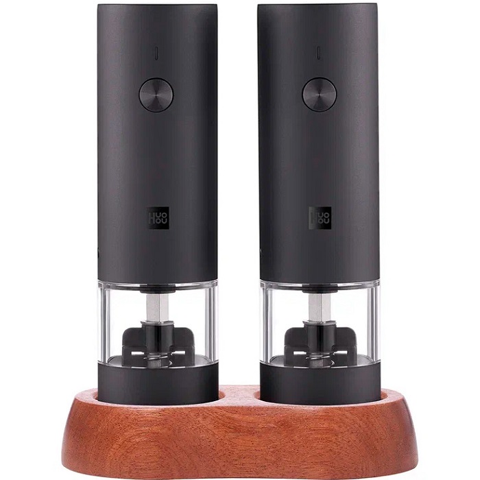 Набор автоматических мельниц для специй HuoHou Electric Mini Grinder Rechargable (HU0277) Black
