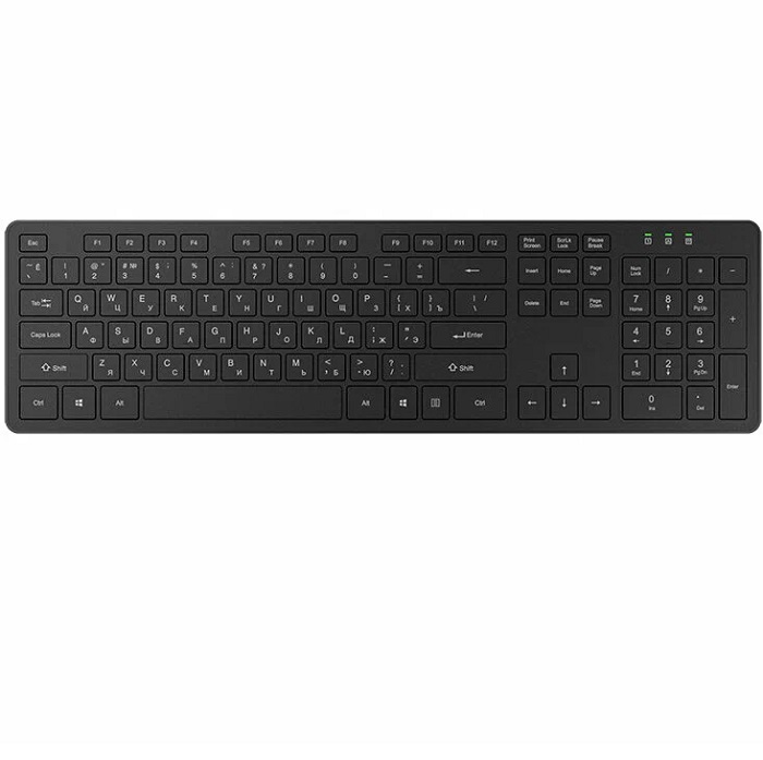 Клавиатура БП MAXVI KWS-01 черная