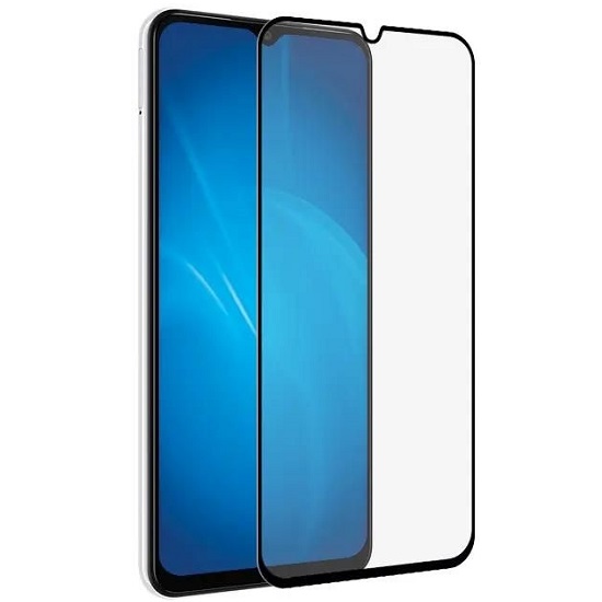 Противоударное стекло NONAME для Samsung Galaxy A23 матовое черное