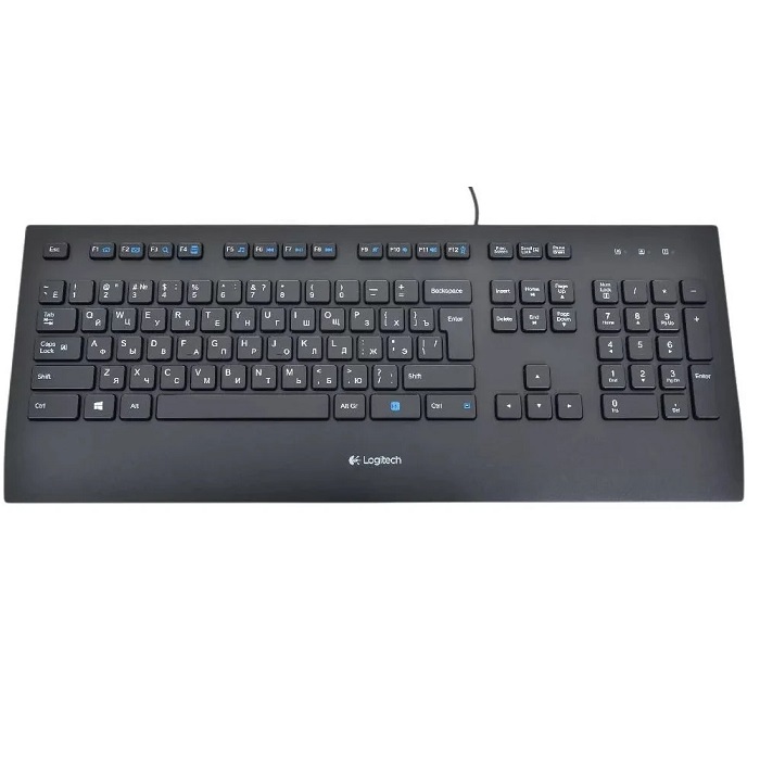 Клавиатура LOGITECH K280e черный USB