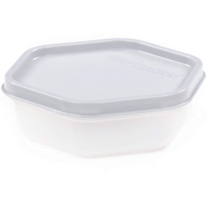 Контейнер Dolcezza №115 с крышкой, 0,25л (бесцветный, крышка дымчатая)