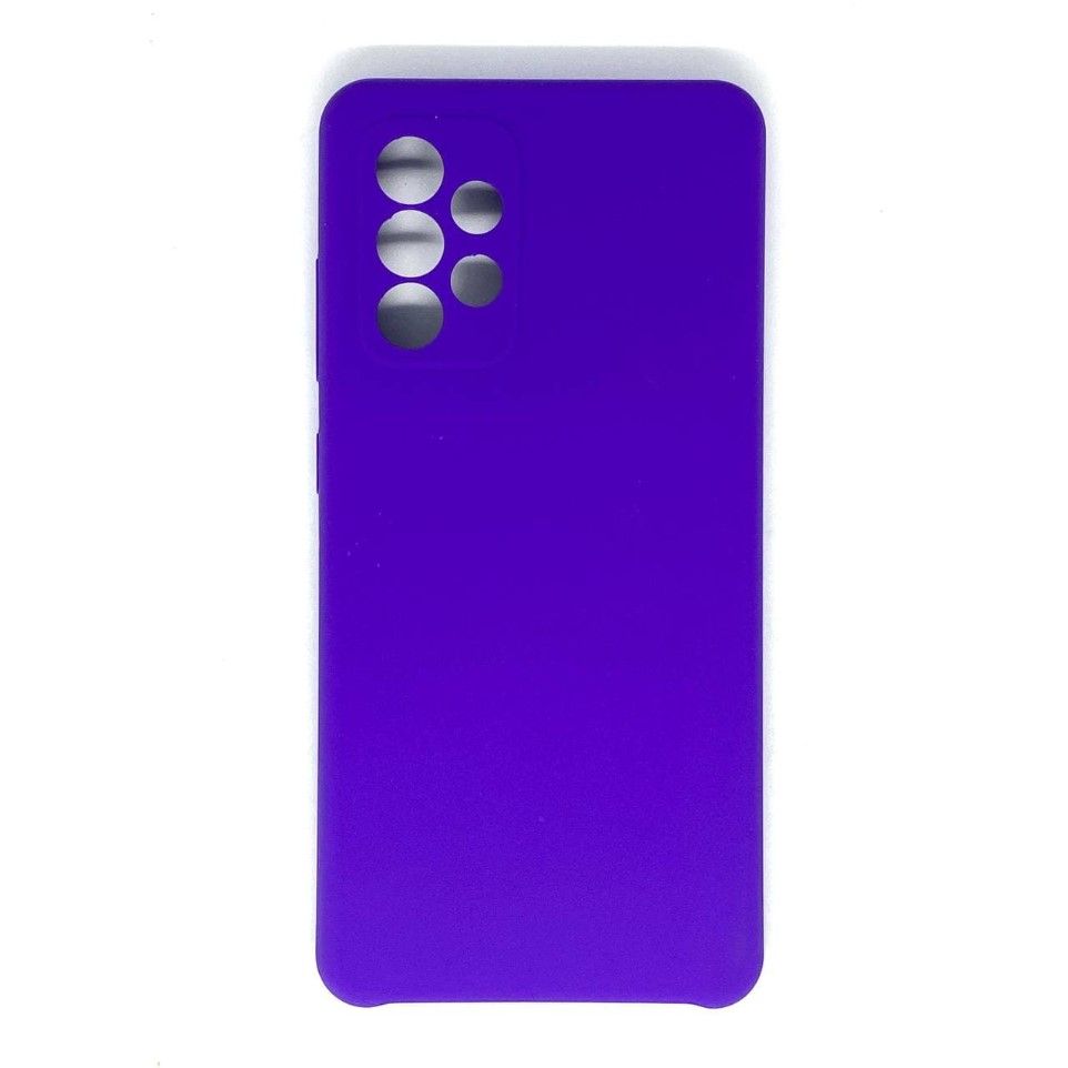 Задняя накладка Zibelino Soft Case для Samsung Galaxy A52 ультрамарин