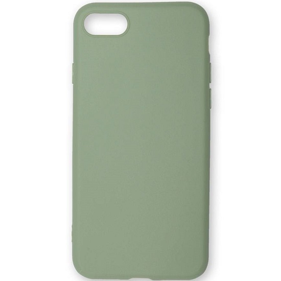 Cиликоновый чехол CTR для iPhone 5/5S/5SE тонкий (оливковый)