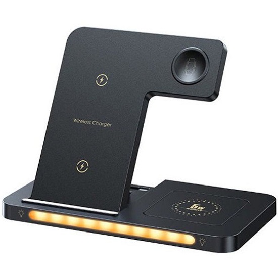 Беспроводное ЗУ REMAX RP-W70, чёрный, 22W, 3 в1