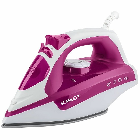 Утюг SCARLETT SC-SI30K25 розовый